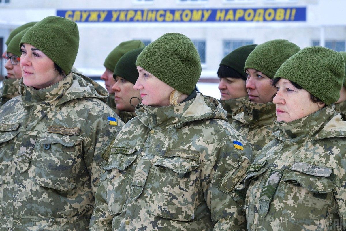 На сьогодні в Збройних силах України служать 41 тисяча жінок / фото УНІАН, Микола Лазаренко