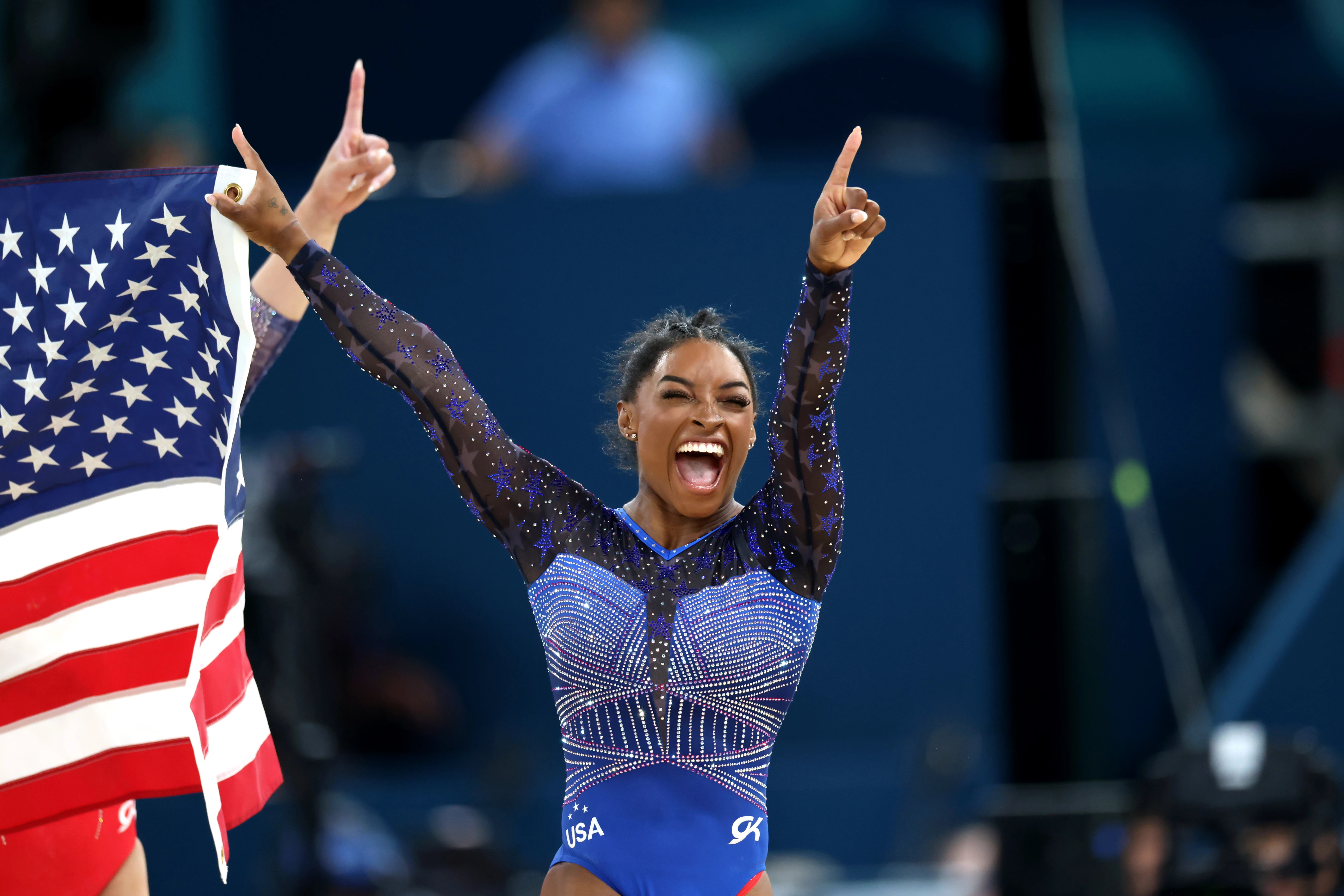 Сімона Байлз на Олімпіаді в Парижі у 2024 році. Photo: Getty Images7