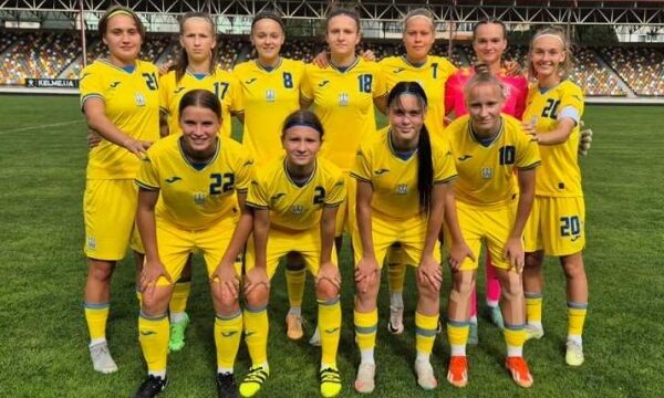 Відомий склад жіночої збірної України з футболу WU19 на ігри відбору Євро