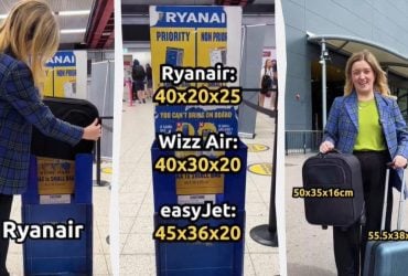 Мандрівнику радять забути про один вид ручної поклажі, щоб уникнути проблем з Ryanair та Wizz Air