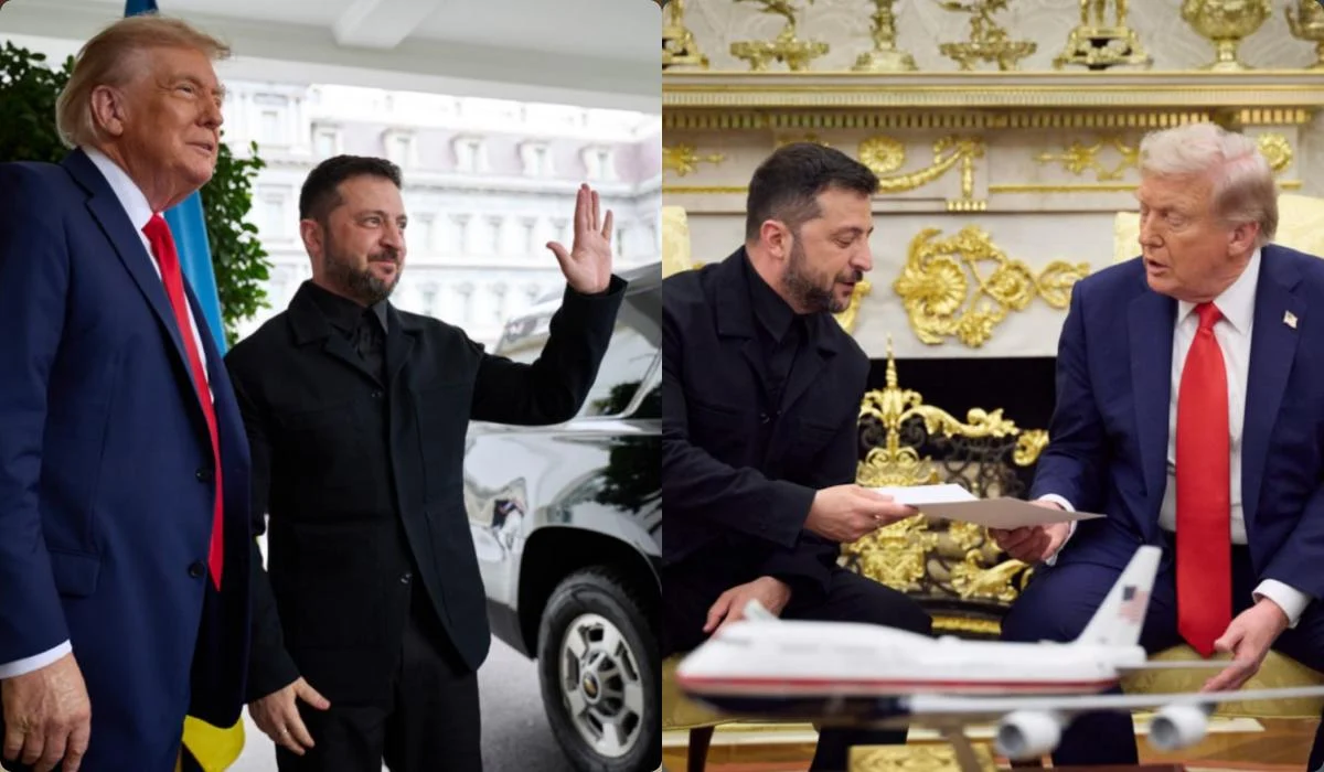It became known about the features of Zelensky's suit, which he wore at the meeting with Trump / photo t.me/V_Zelenskiy_official