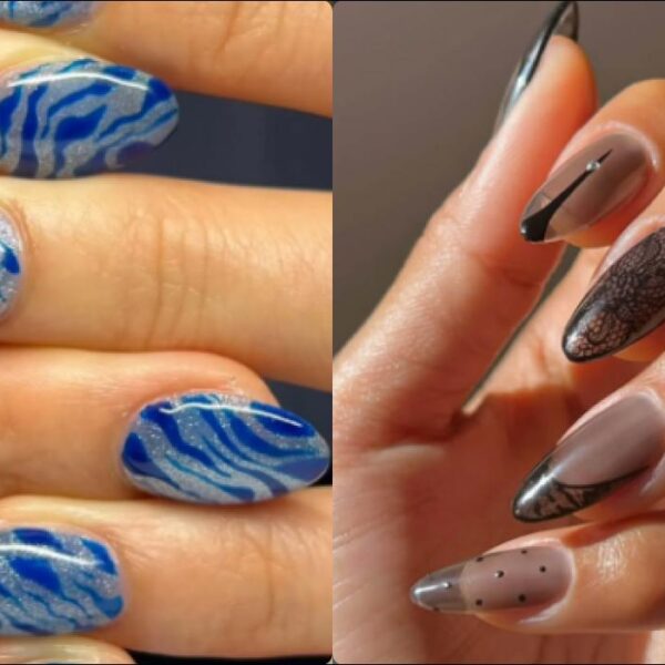 Зимовий дизайн нігтів 2025: актуальні тенденції з фотографіями.