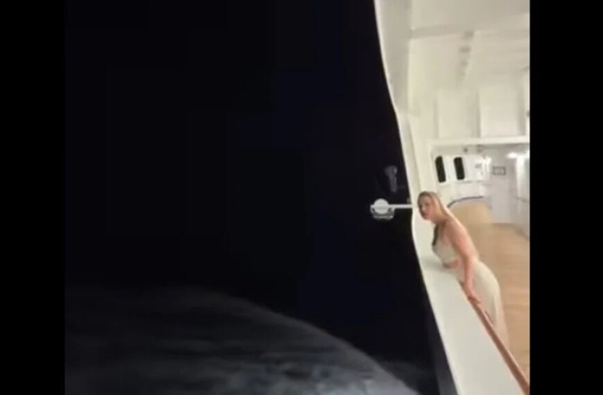 Жахлива ніч у відкритому морі: блогерка показала відео з лайнера