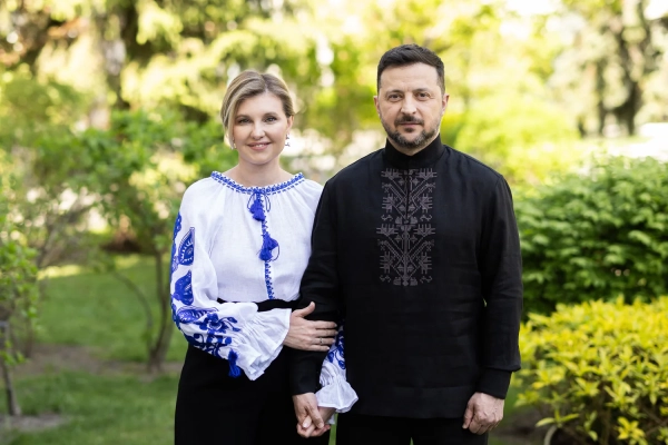 Зеленський і перша леді вдягли вишиванки: зворушливі фото