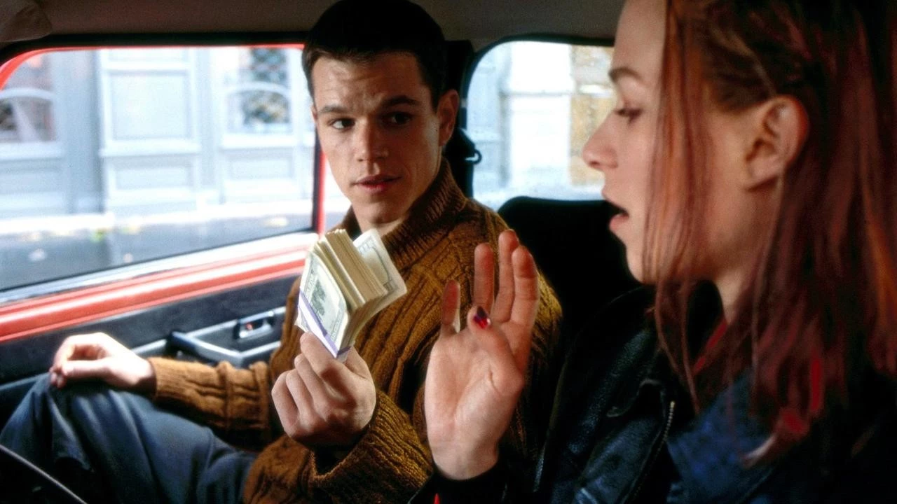 Метт Деймон у фільмі "Ідентифікація Борна", 20024