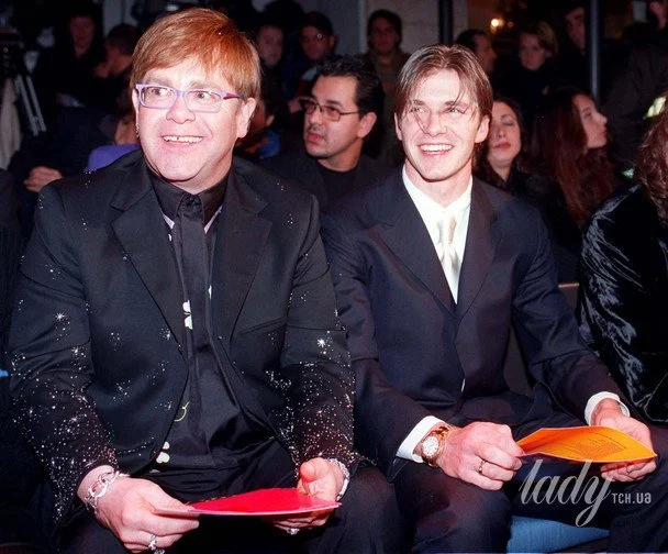 Девід Бекхем і Елтон Джон 1998 рік / © Associated Press