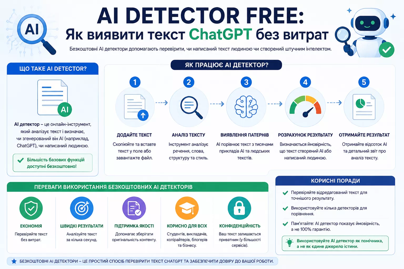 AI Detector Free: 5 найкращих інструментів для виявлення AI2