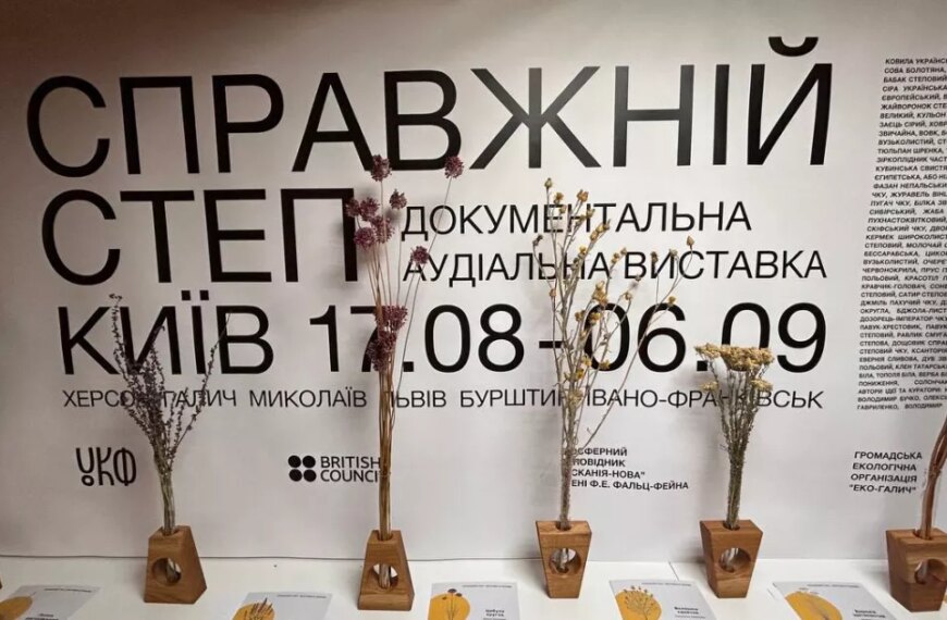 20 хвилин справжнього степу: у столиці проходить незвичайна інклюзивна виставка