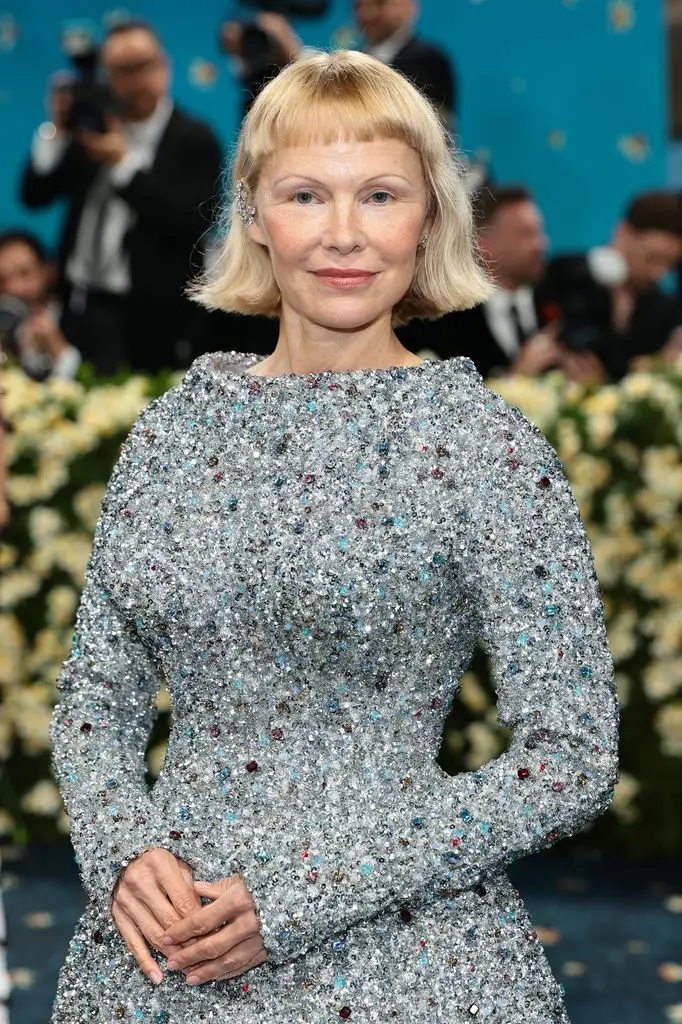 Pamela Anderson flaunts legs in ethereal dress and killer heels for red carpet appearance overseas4