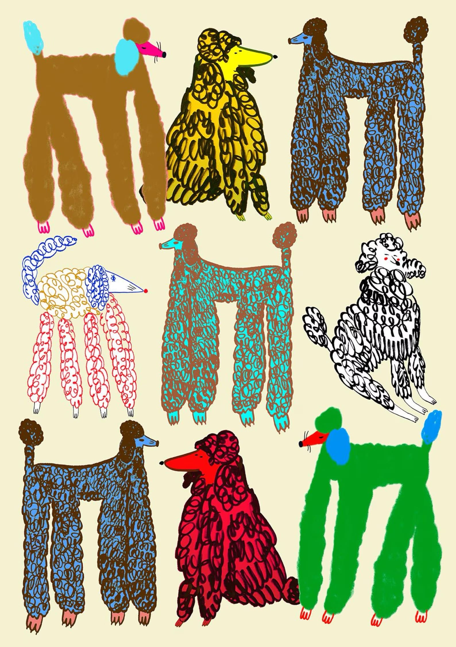 Playful Patterns Adorn Ashley Percival's Collections of Creatures1