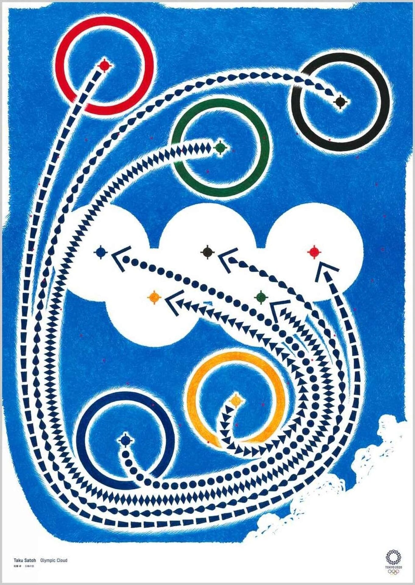 The Tokyo 2020 Olympic and Paralympic Posters Feature a Wildly Diverse Blend of Artistic Styles2