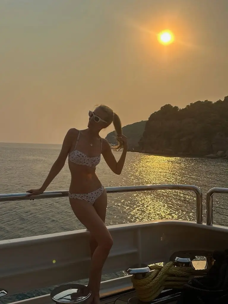 '90s supermodel Claudia Schiffer, 56, stuns in tiny white bikini on glam vacation1