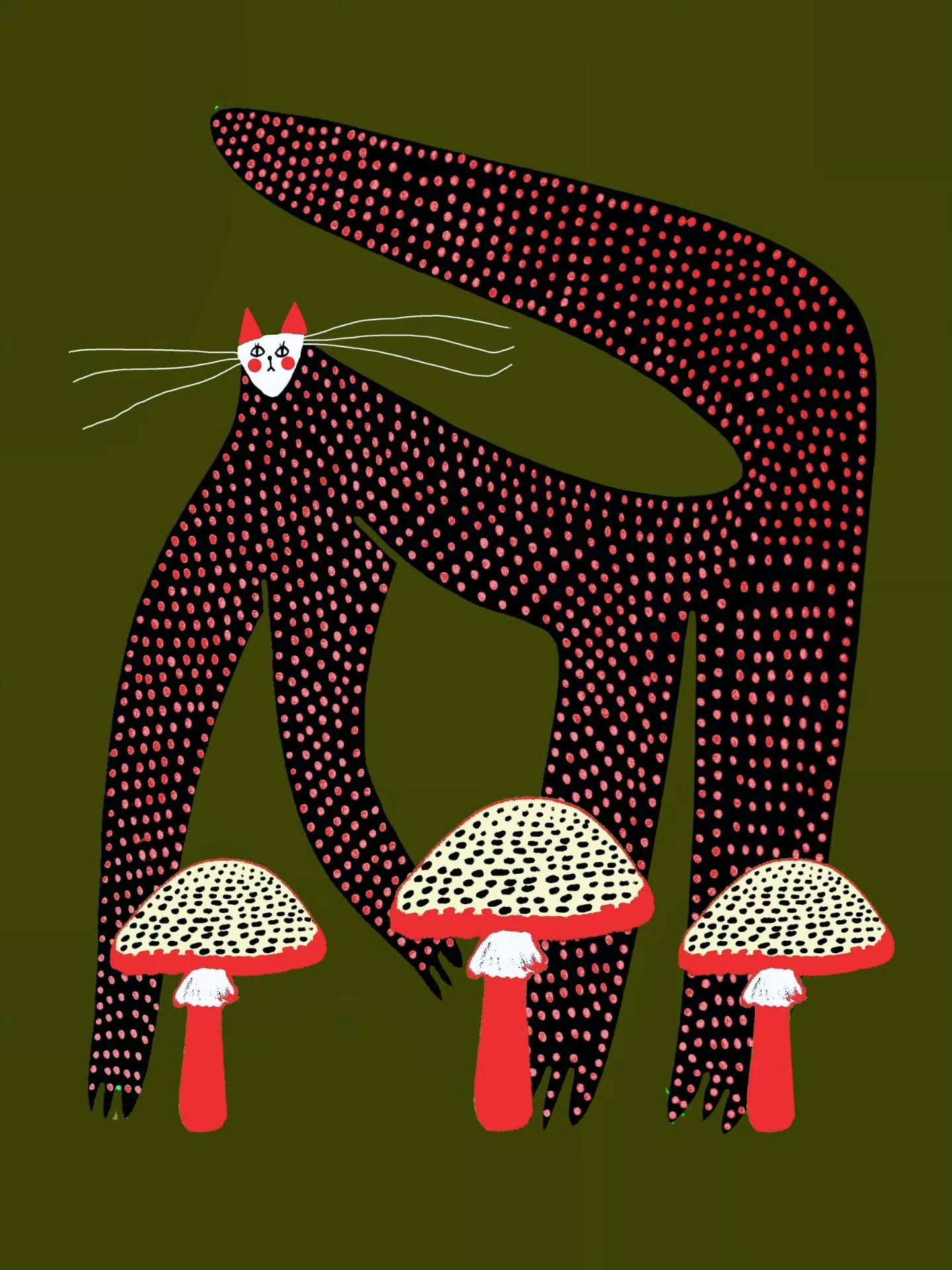 Playful Patterns Adorn Ashley Percival's Collections of Creatures5