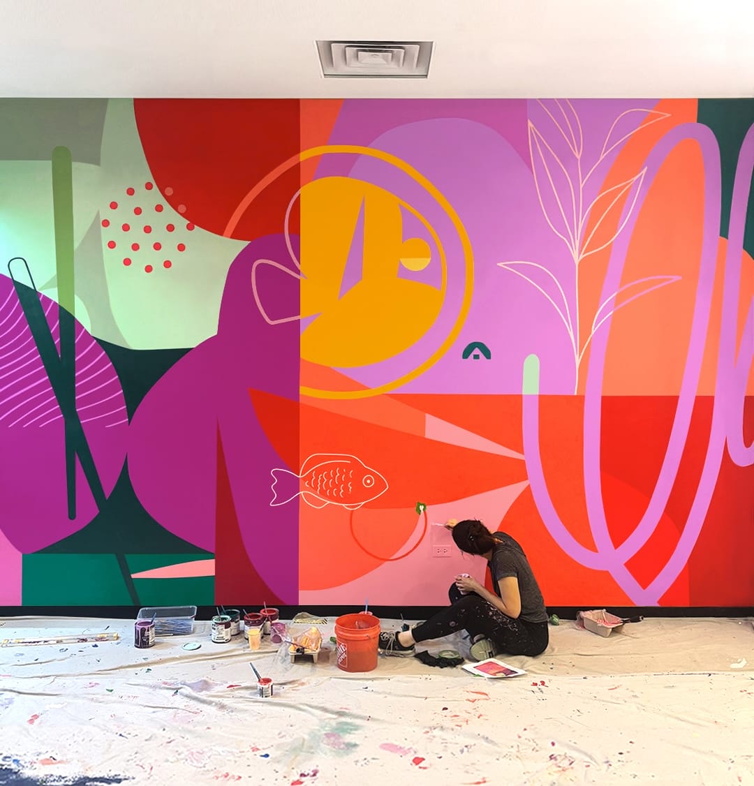 Emmy Star Brown's Vivid Murals Channel Youthfulness and Play7