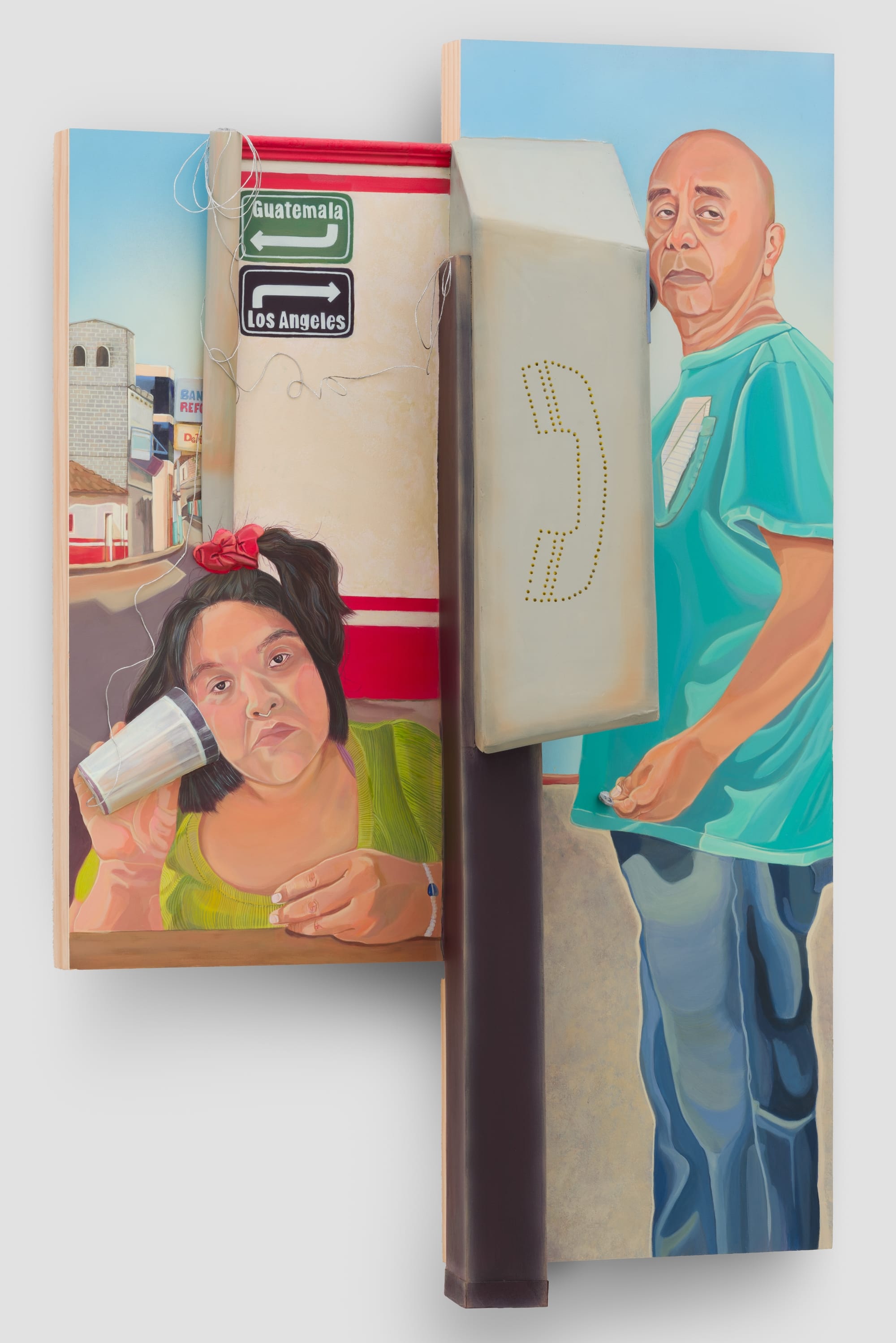 Estefania Ajcip's Sculptural Paintings Unite the Memories of a Separated Family1