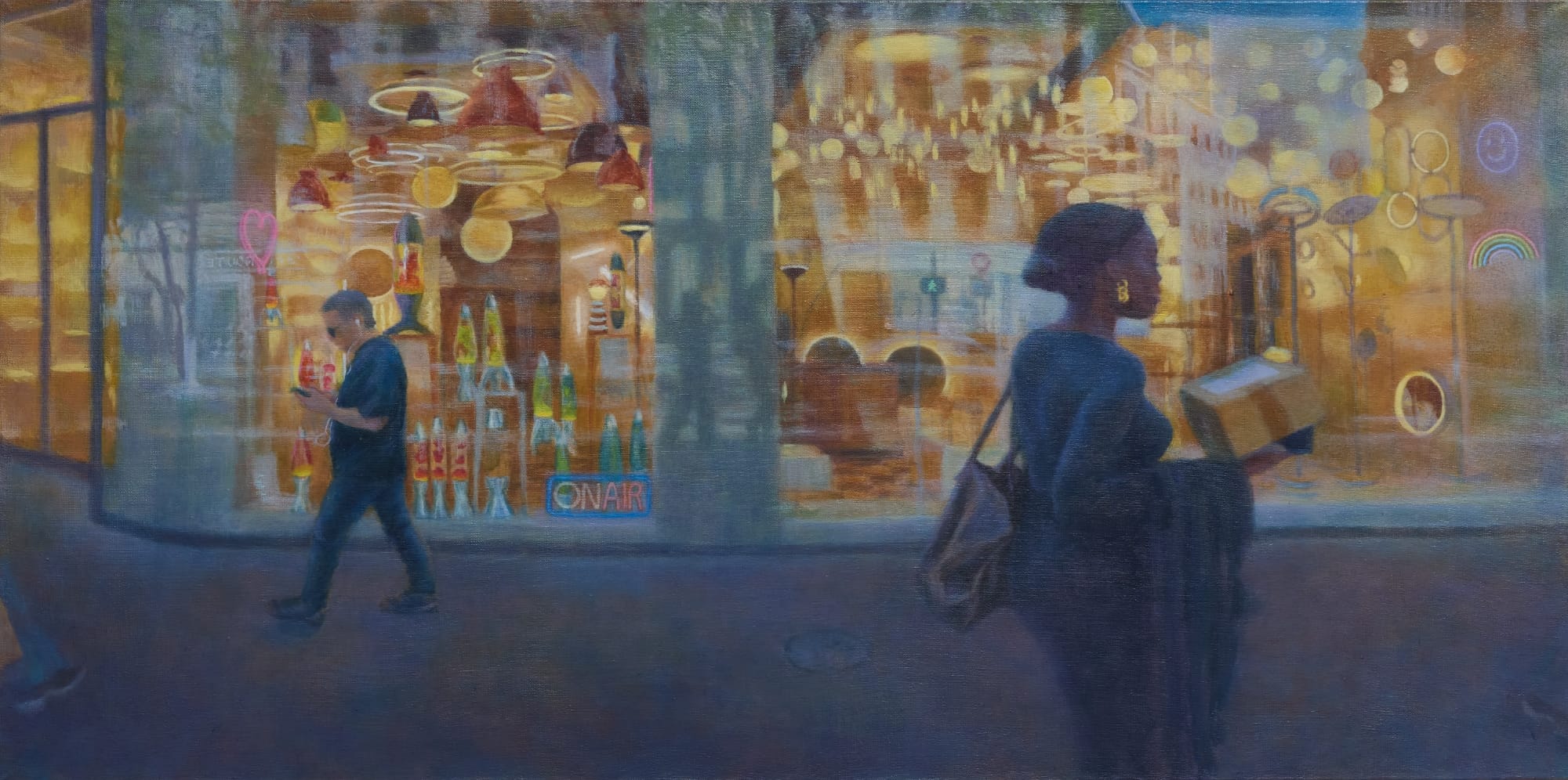 Dappled Light and Hazy Shadows Characterize Clio Sze To's Dynamic Paintings5