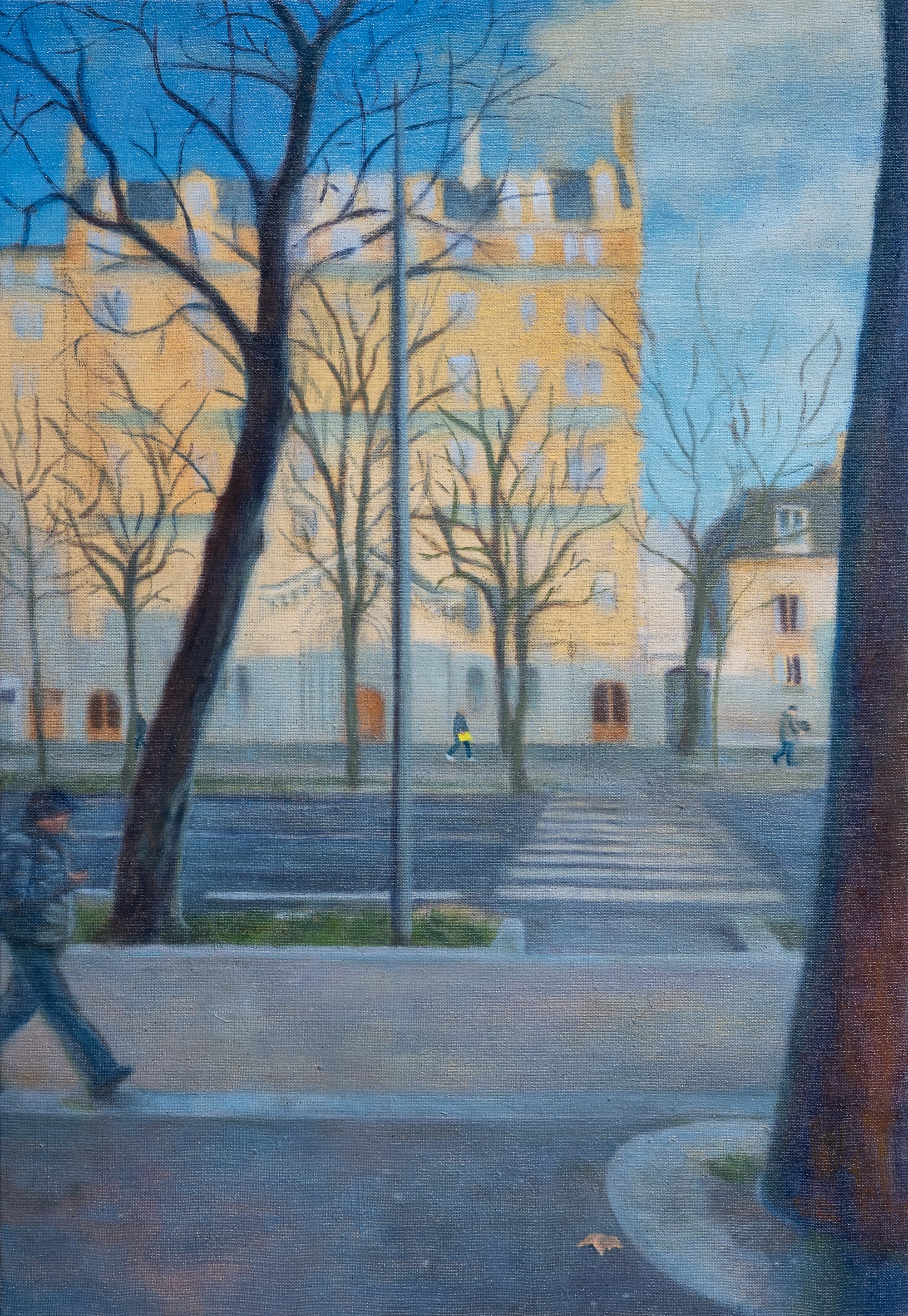 Dappled Light and Hazy Shadows Characterize Clio Sze To's Dynamic Paintings2