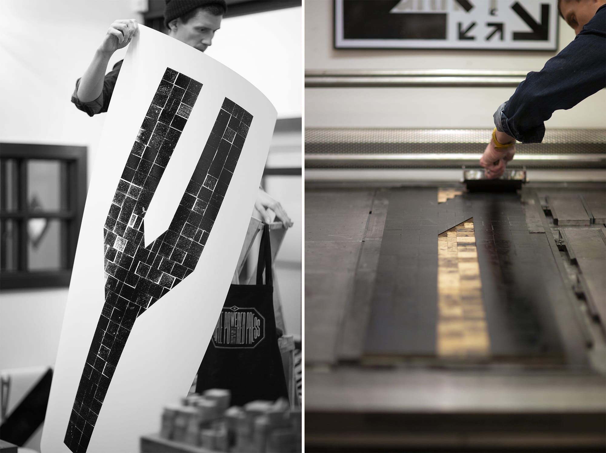 'The Joy of Type Design': These Massive Alphabetic Prints Were Created Using Just Four Shapes1