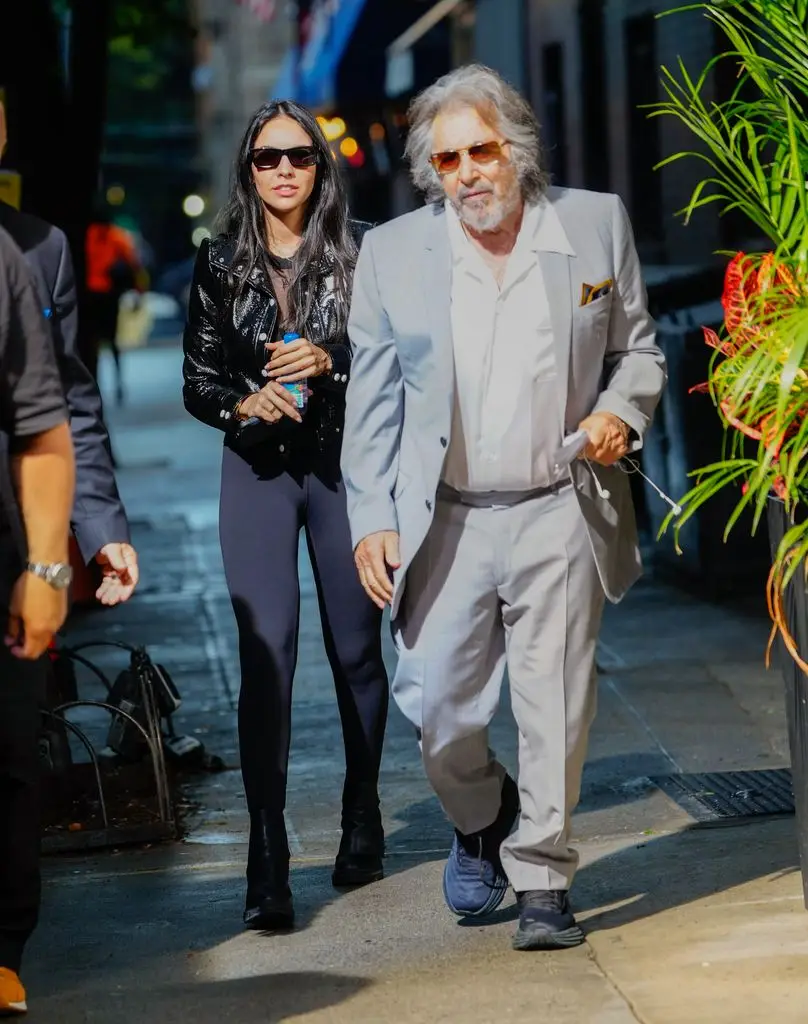 Al Pacino, 86, makes rare appearance with Noor Alfallah, 32, in touching family post3