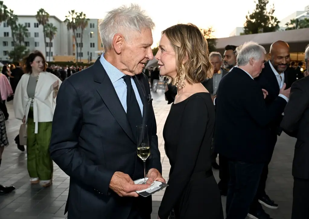 Harrison Ford and Calista Flockhart are the picture-perfect couple on star-studded date night1