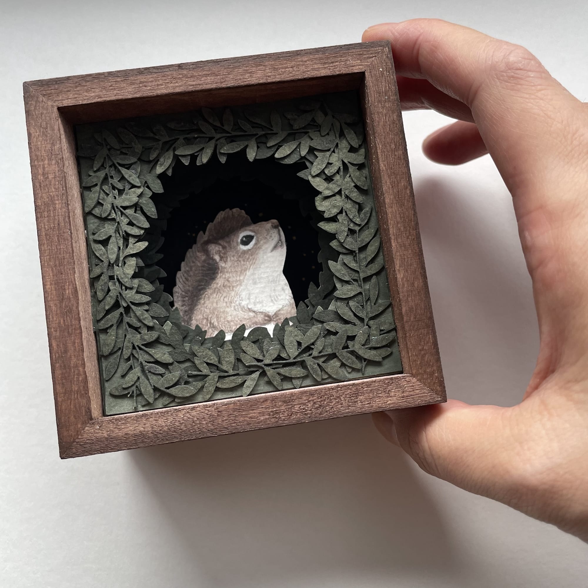 Woodland Creatures Inhabit an Imaginary World in Kanako Abe's Intricate Paper Cuts3