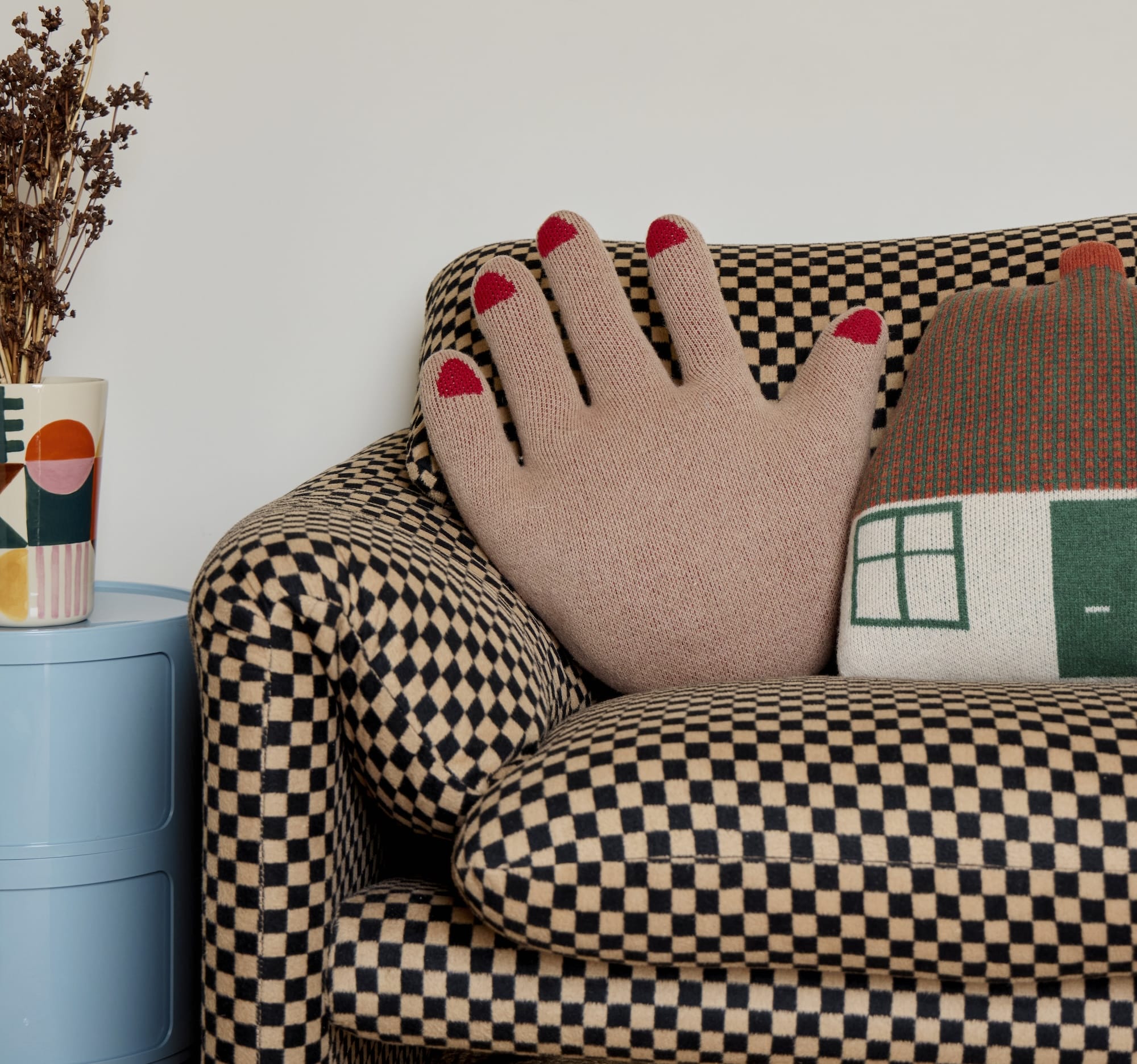 Playful Knitted Pillows by Donna Wilson Infuse Interiors with Whimsy and Joy1