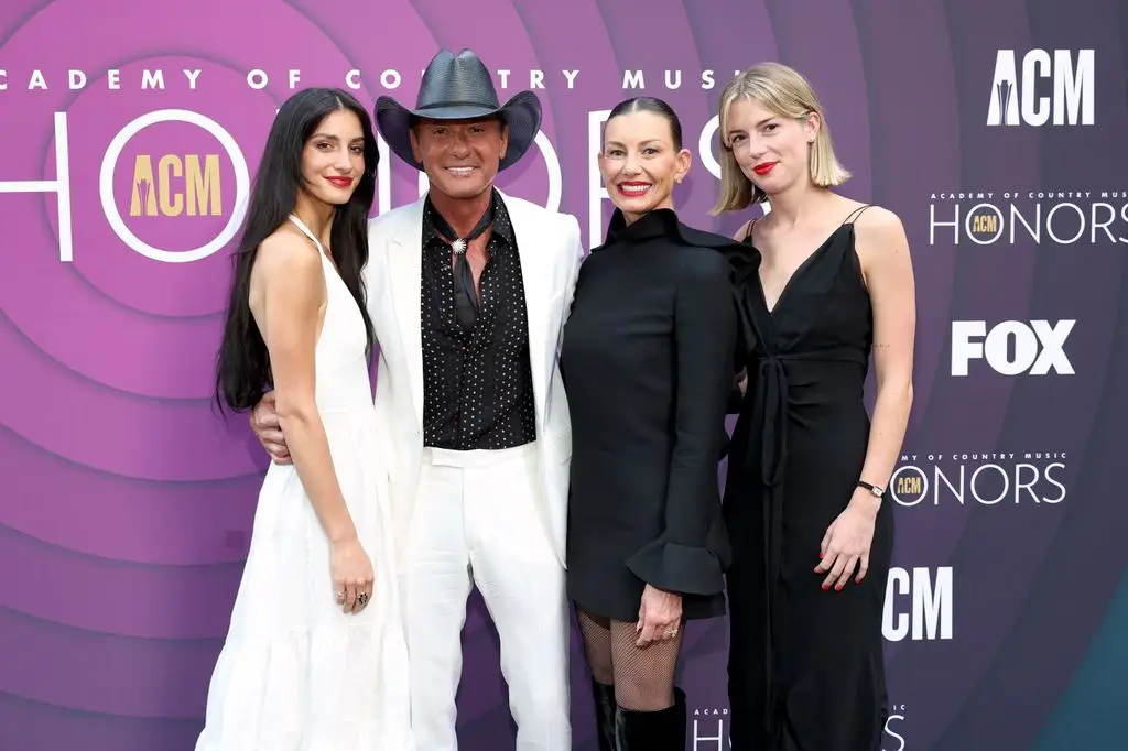 Tim McGraw shares Faith Hill's blonde bombshell looks in rare photo for 59th birthday2