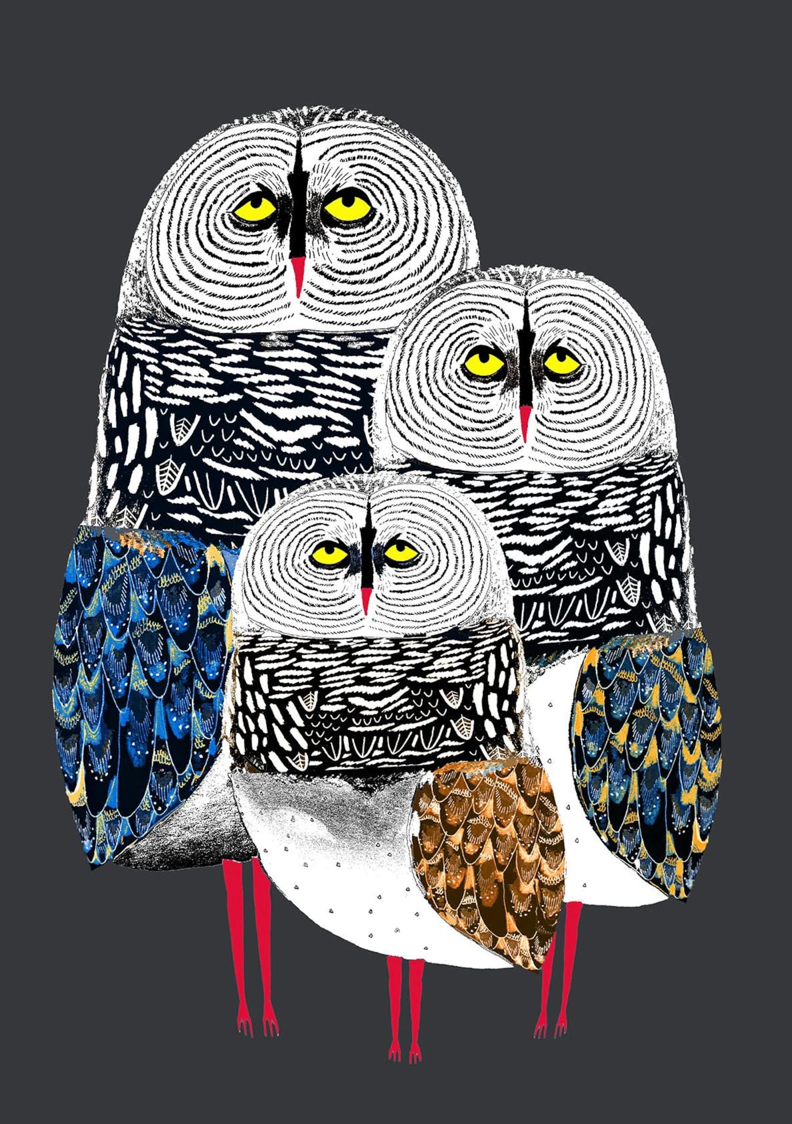 Playful Patterns Adorn Ashley Percival's Collections of Creatures8