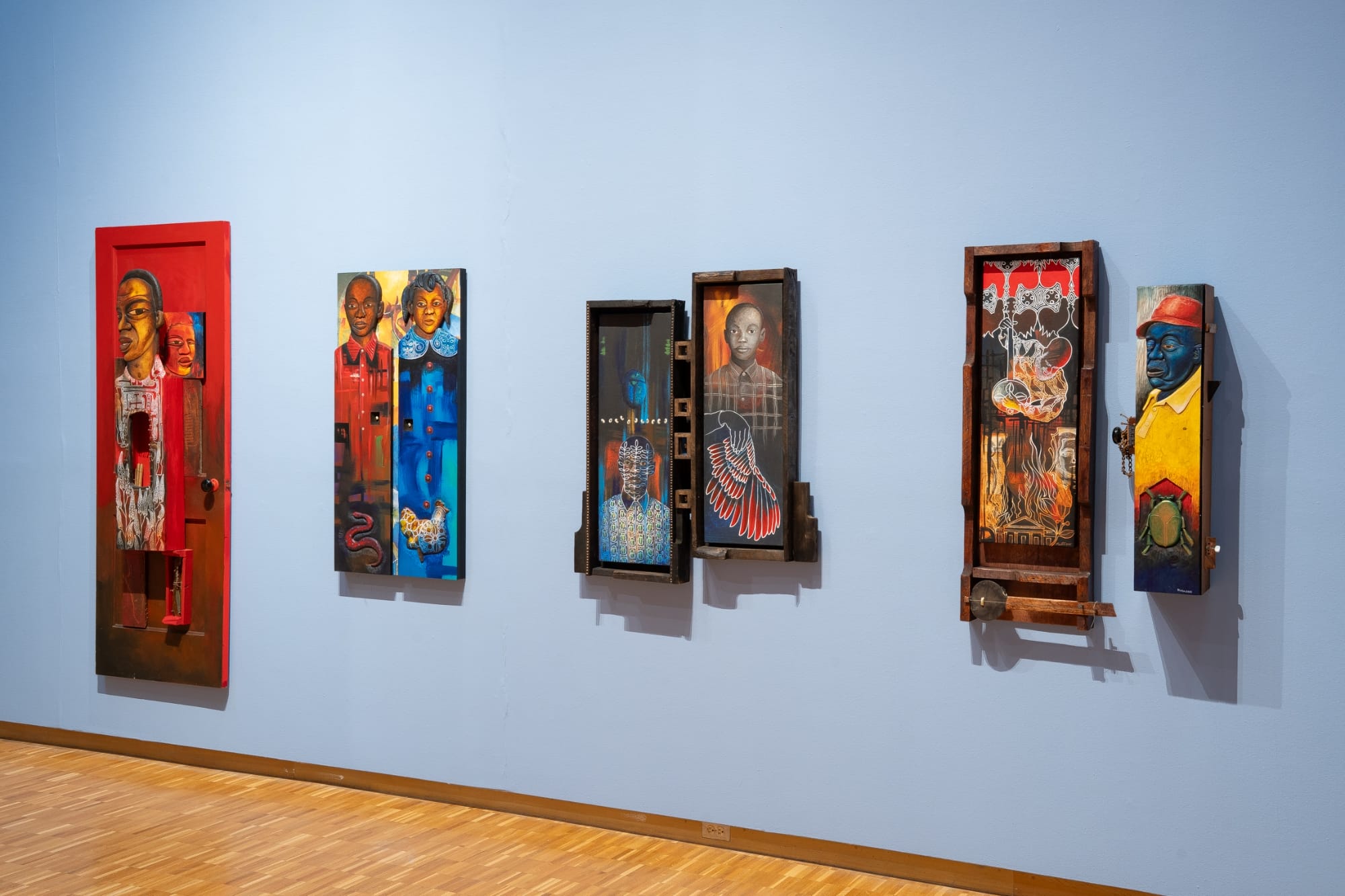 Through Carved Wooden Assemblages, Daniel Minter Communes with the Spiritual4