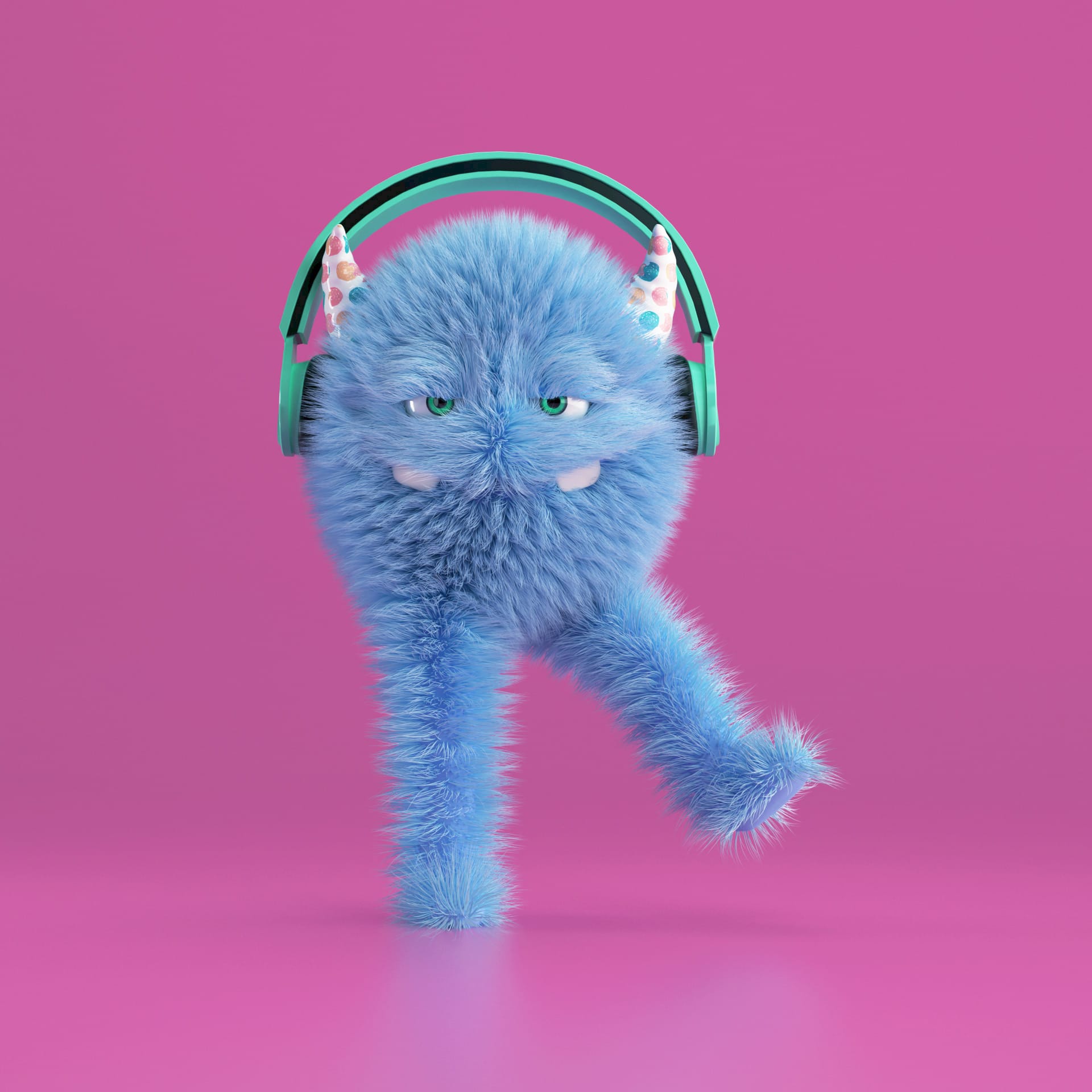 Mischievous Monsters Smirk and Grin in Fuzzy Alphabet Collection by Jose Arias11