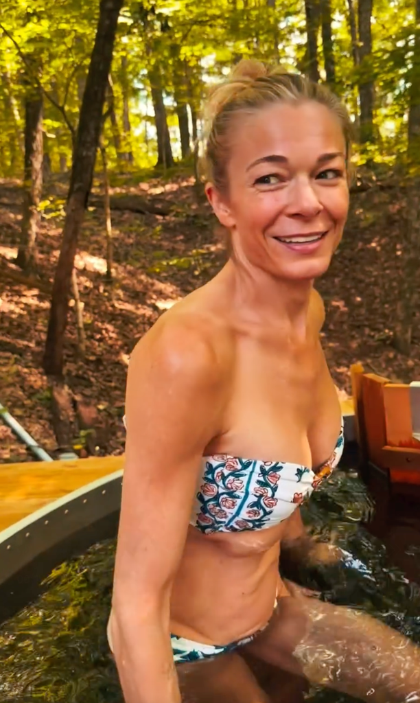 LeAnn Rimes stuns in a bikini in hot tub with husband in gorgeous backyard of Nashville 'sanctuary'1