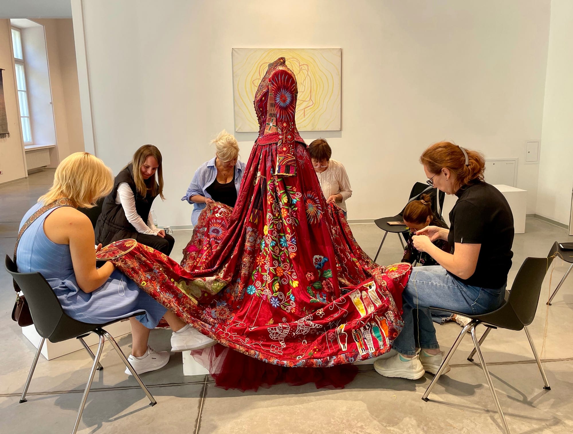 380 Artists, 51 Countries, 14 Years: A Community Embroidery Project Connects Women Around the Globe5