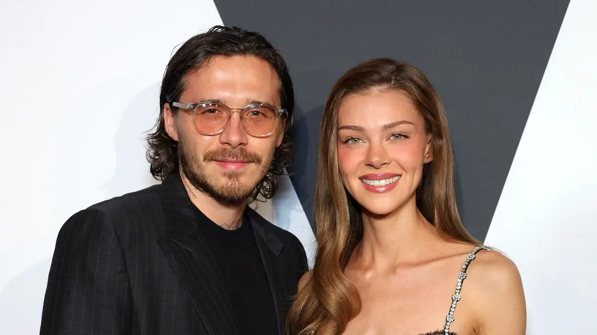 Nicola Peltz wears stunning jewel-encrusted micro-mini for date night with Brooklyn Beckham0