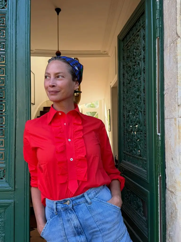 Supermodel Christy Turlington, 57, glows without makeup in gorgeous new photos from overseas trip0