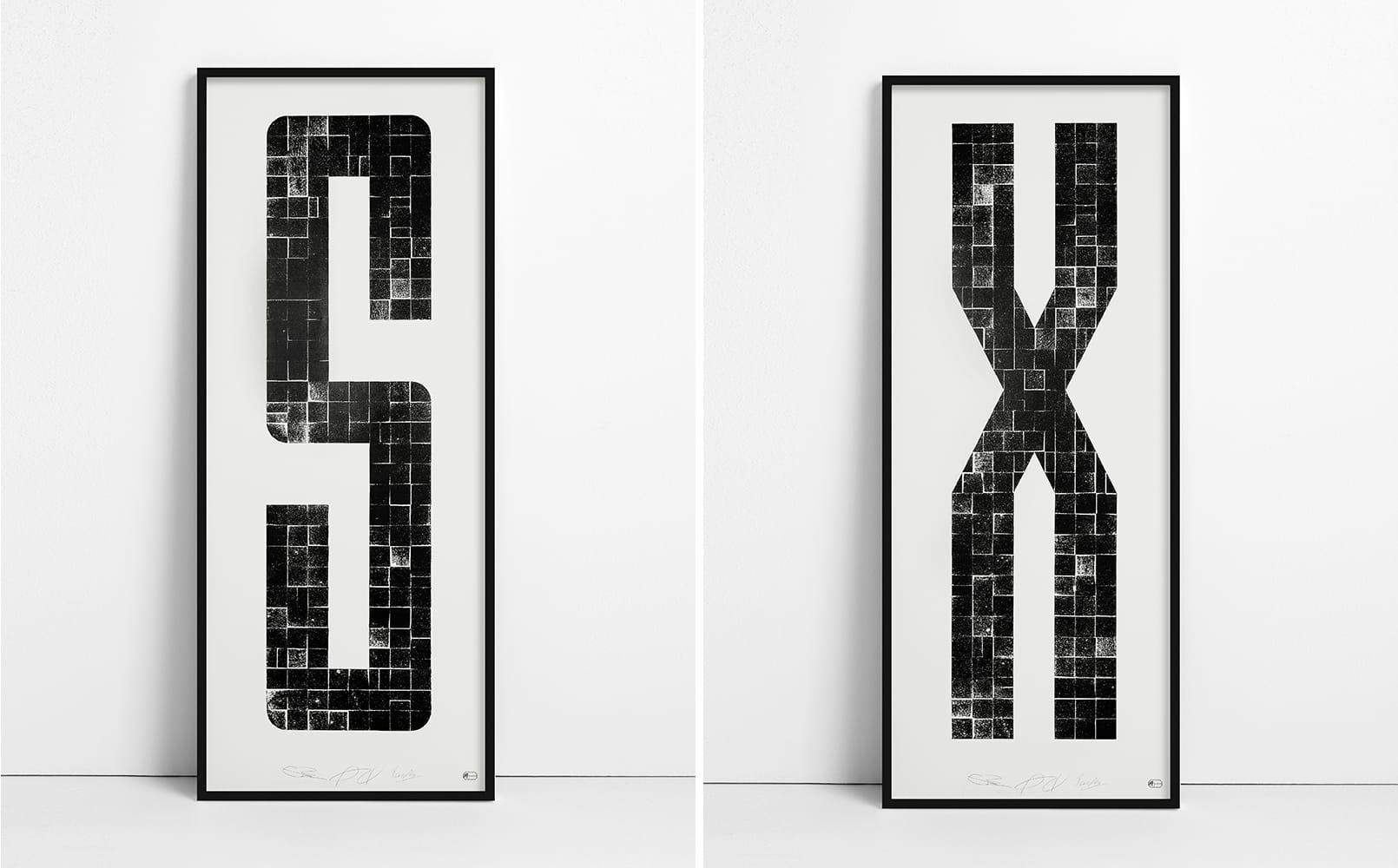 'The Joy of Type Design': These Massive Alphabetic Prints Were Created Using Just Four Shapes3
