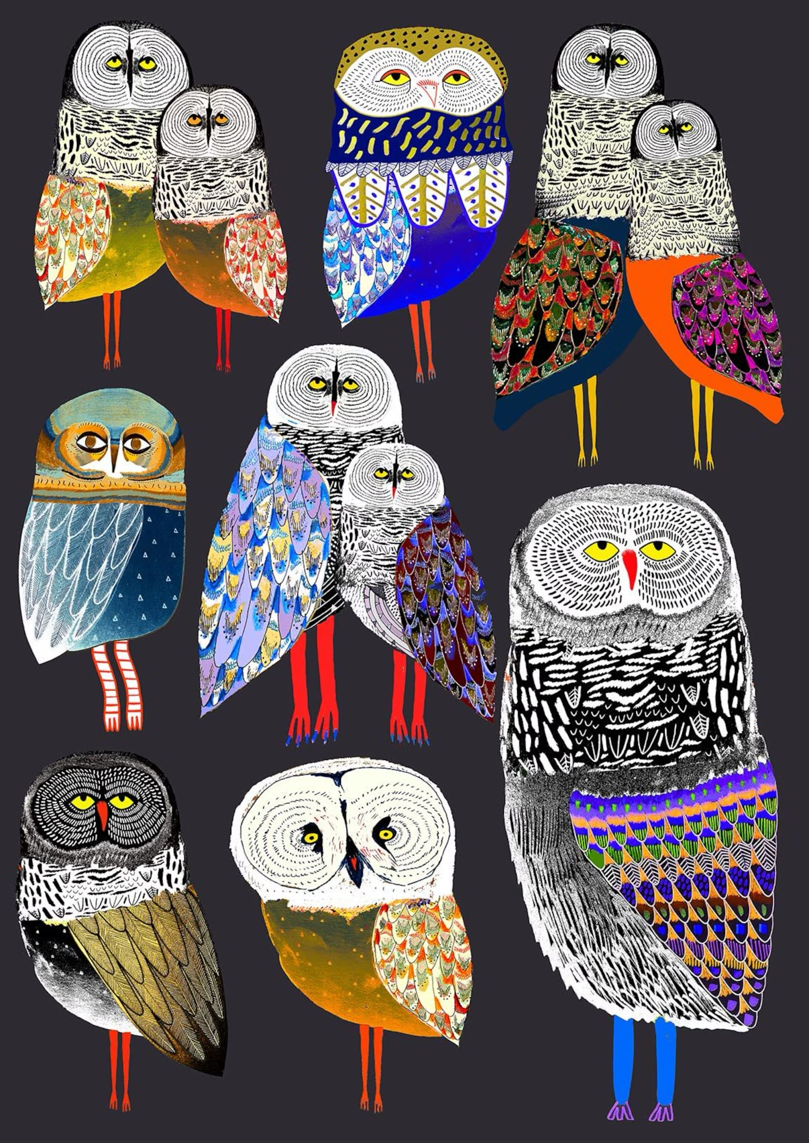 Playful Patterns Adorn Ashley Percival's Collections of Creatures2