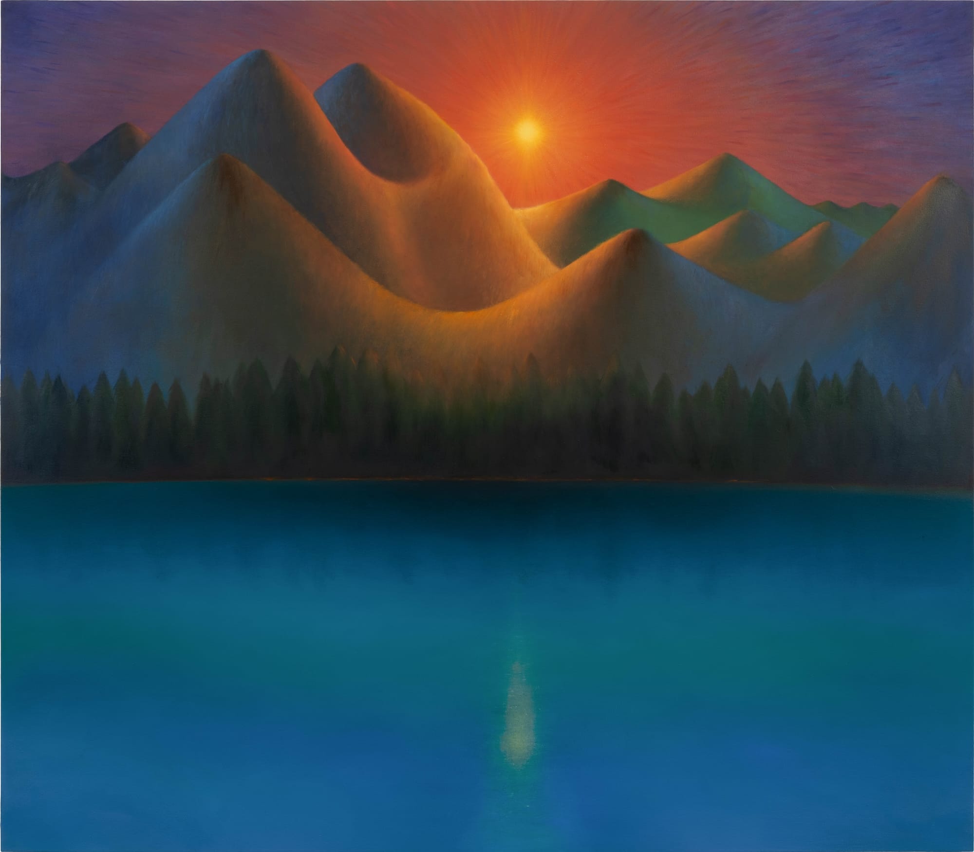 Red Moons and Lightning Illuminate Sarah Lee's Uncanny Landscapes2