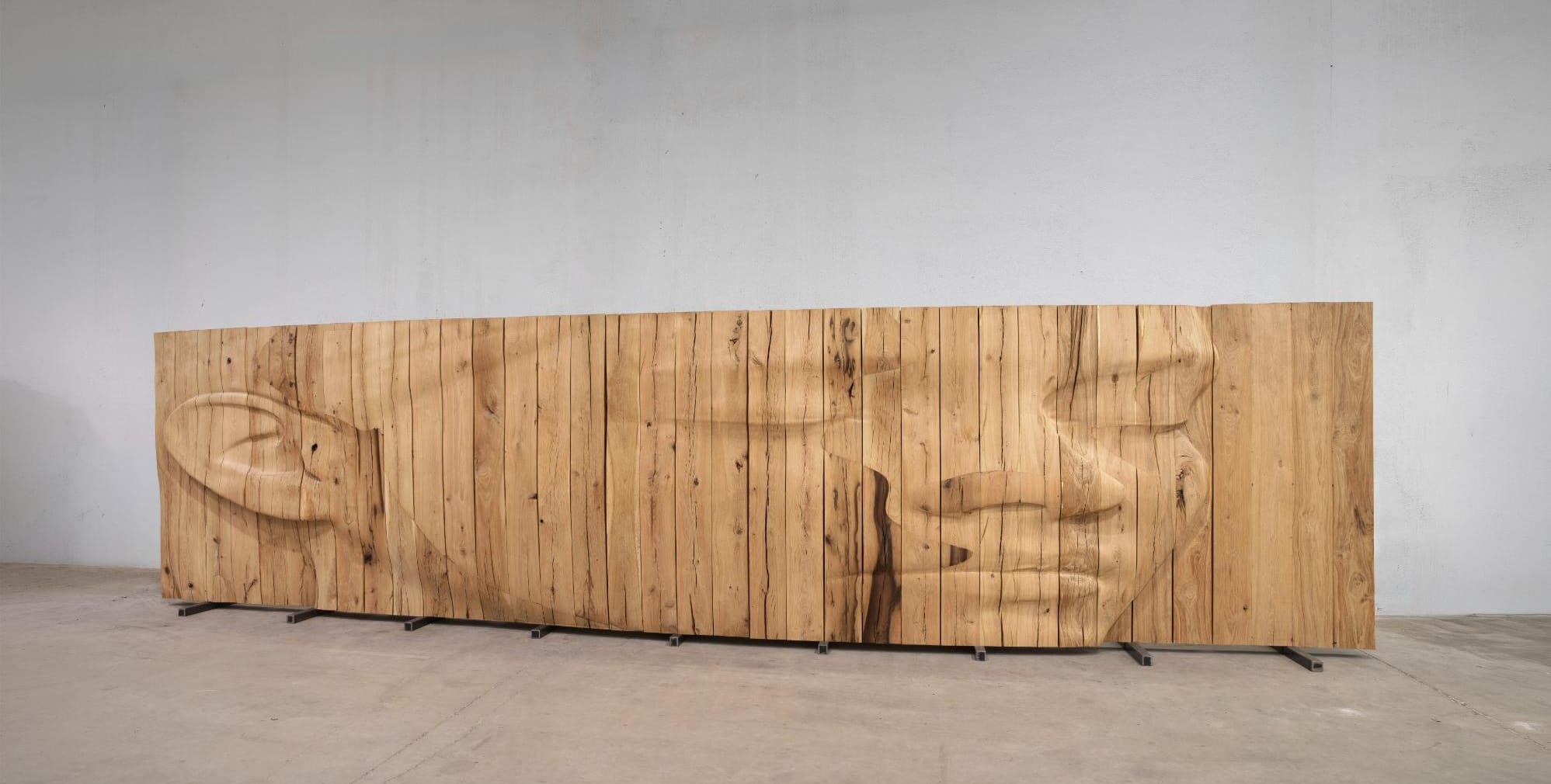 Across Two Exhibitions, Jaume Plensa's Monumental Sculptures Unite Scale and Material0