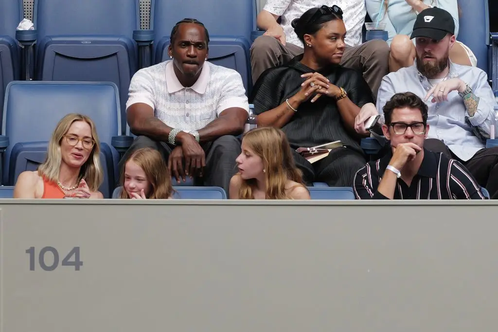 Emily Blunt's pre-teen daughters are her mini-mes in rare photos from annual family trip1
