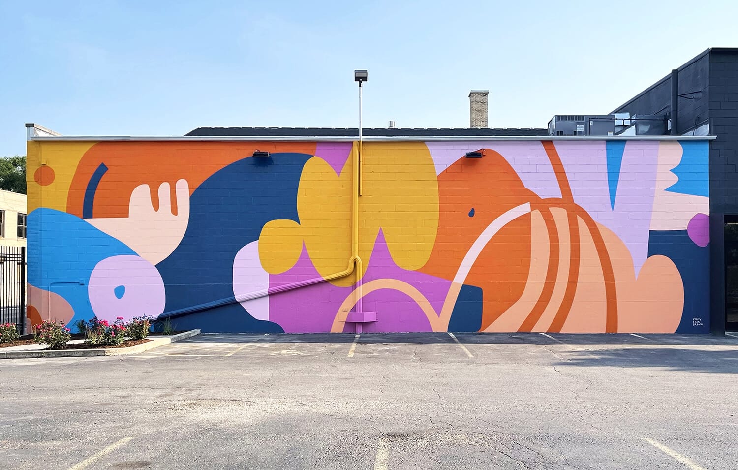 Emmy Star Brown's Vivid Murals Channel Youthfulness and Play0