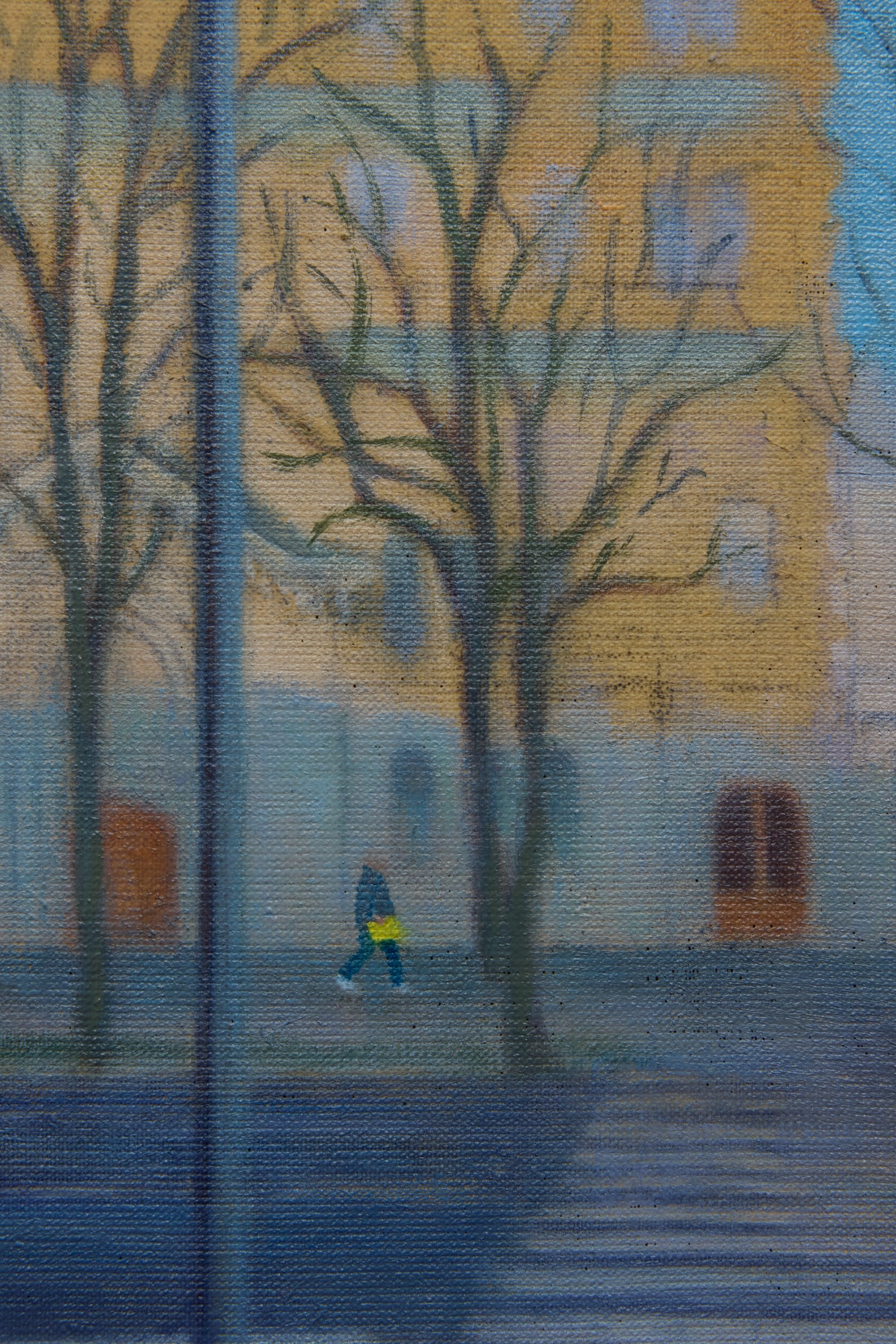 Dappled Light and Hazy Shadows Characterize Clio Sze To's Dynamic Paintings8