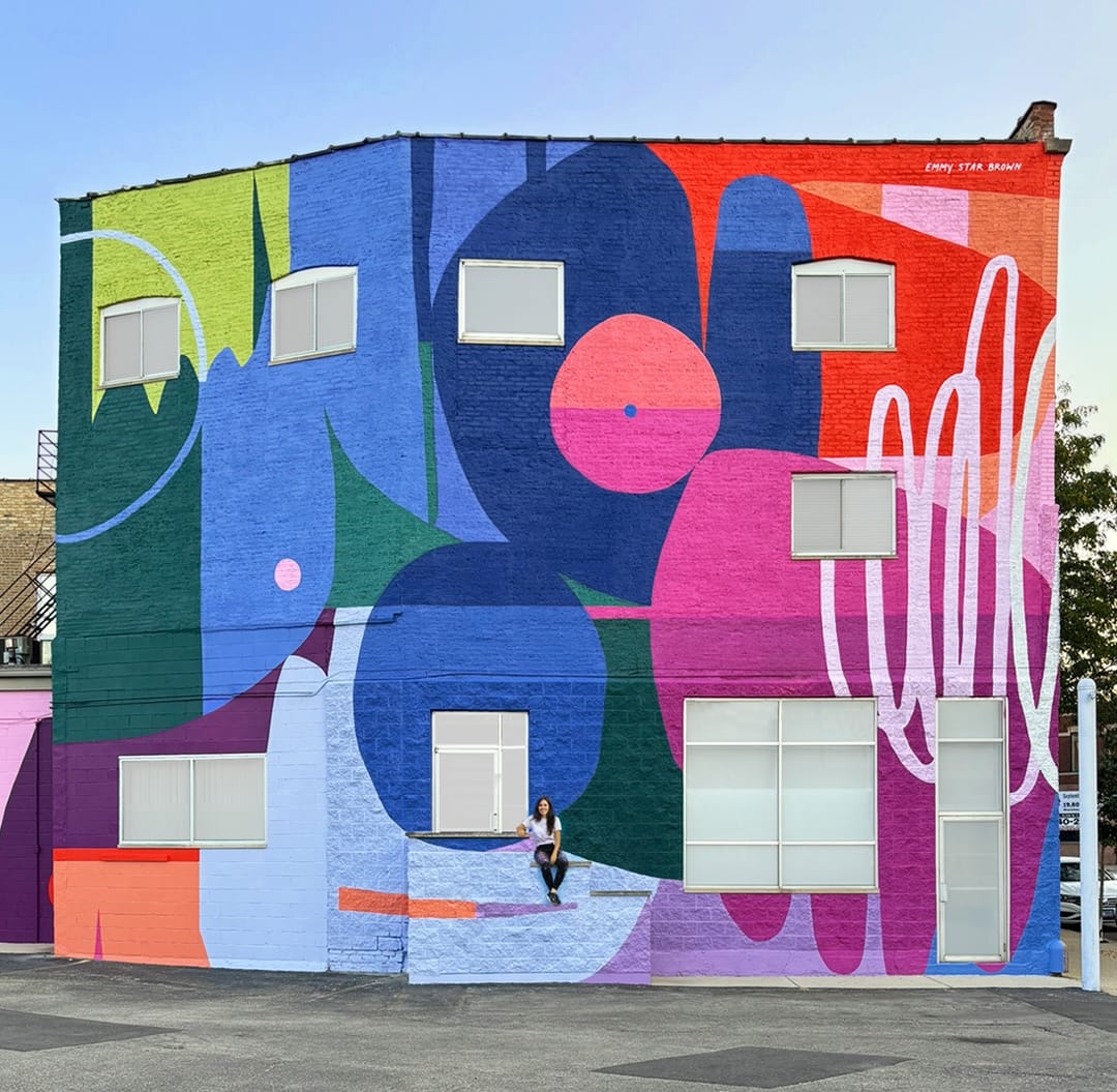 Emmy Star Brown's Vivid Murals Channel Youthfulness and Play1