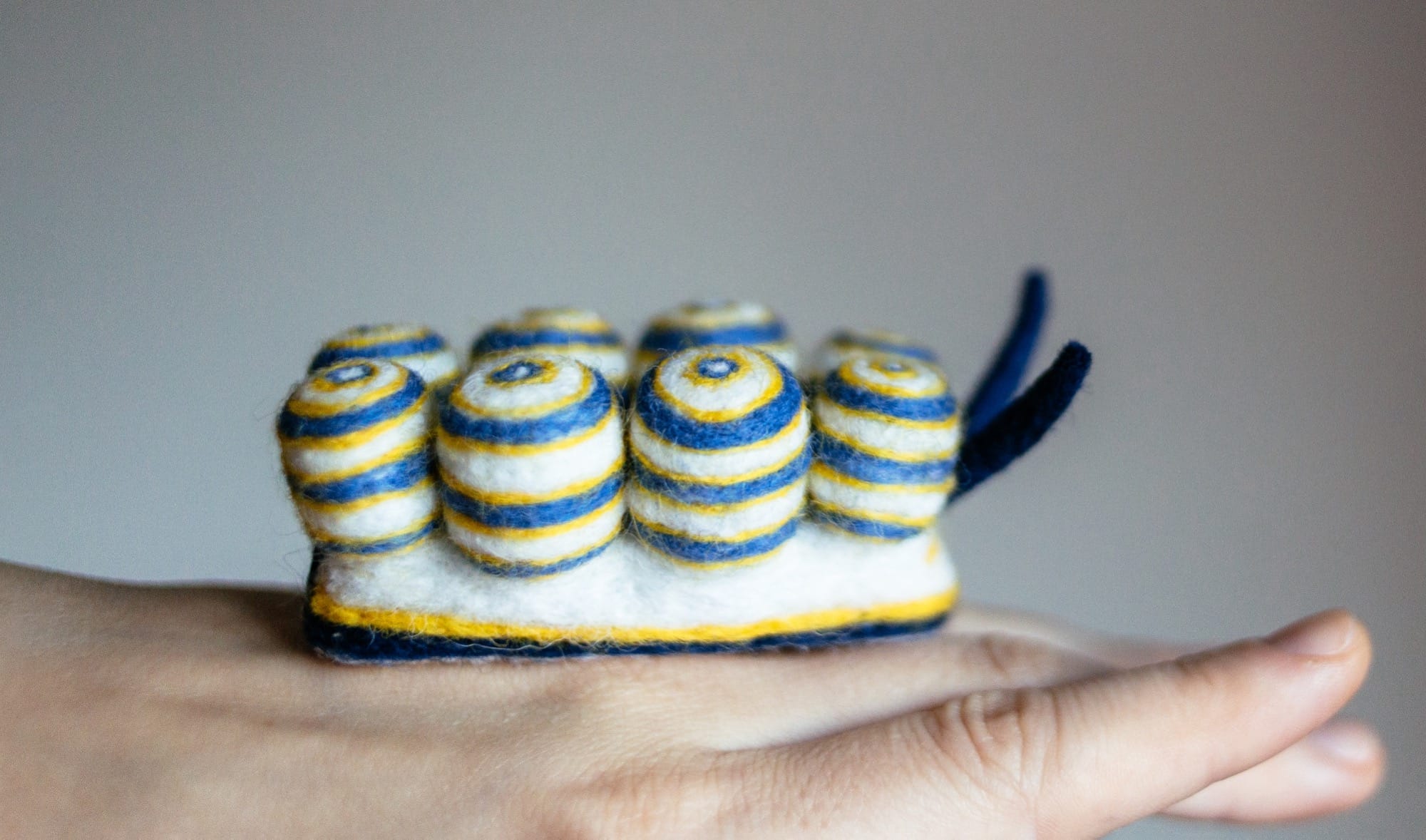 Dive into Wool Creature Lab's World of Vibrant Felted Nudibranchs9