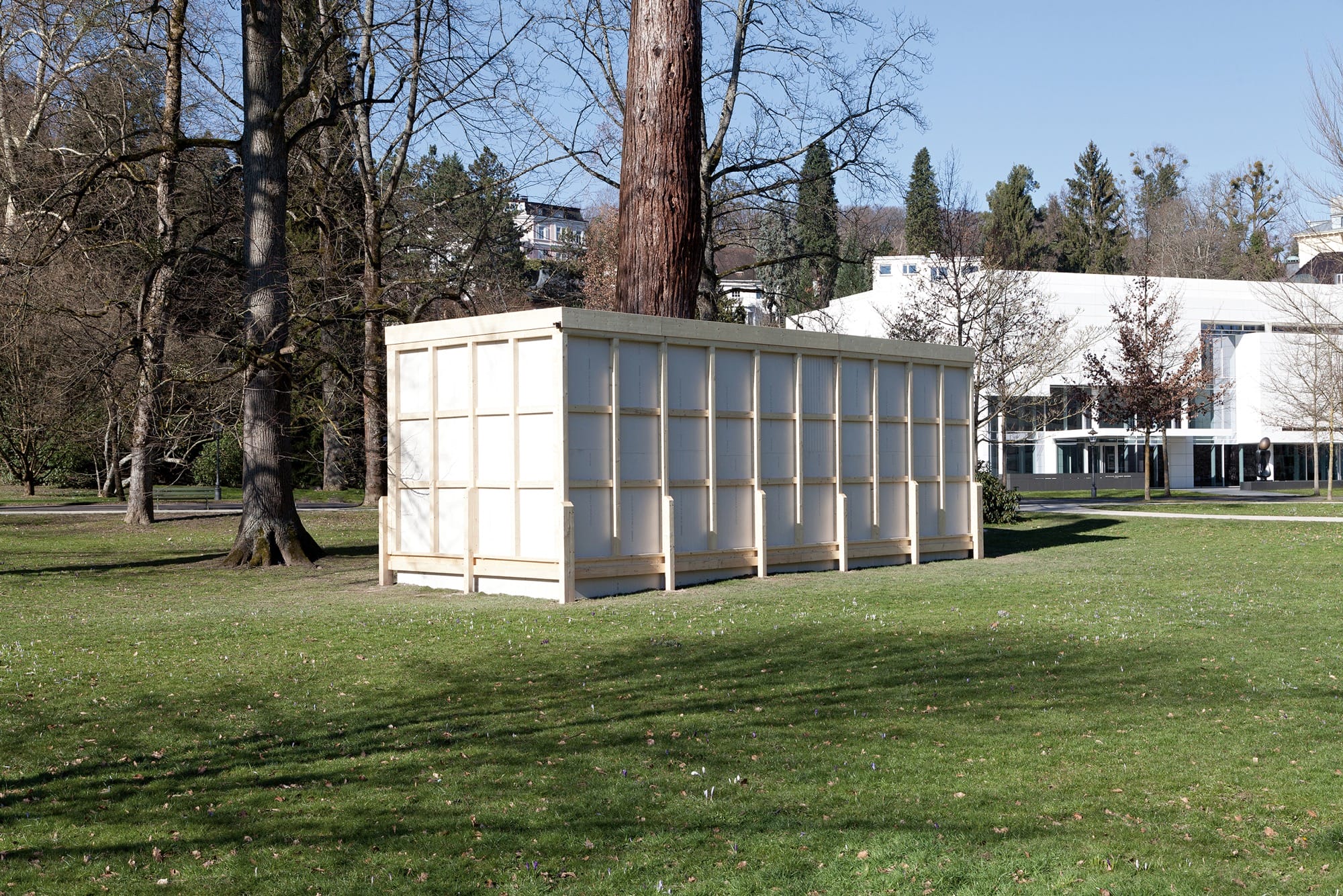 In 'Fictional Nature,' Fabian Knecht Encloses Live Trees and Craggy Stones in a White Cube Gallery5