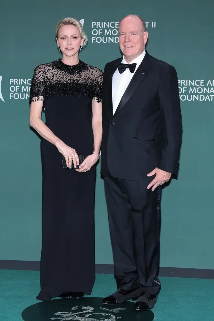 Christina Aguilera, Eva Herzigová and Princess Charlene lead a glamorous guest list at royal gala2