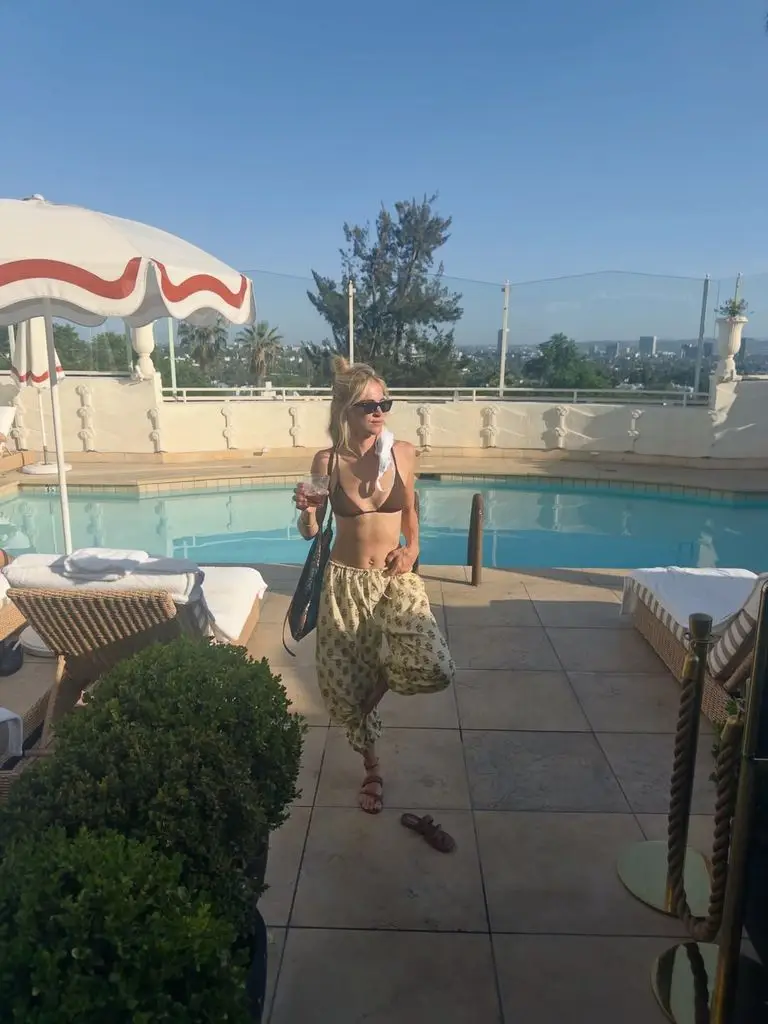 NCIS' Emily Wickersham looks ripped in tiny bikini for stunning poolside photos2