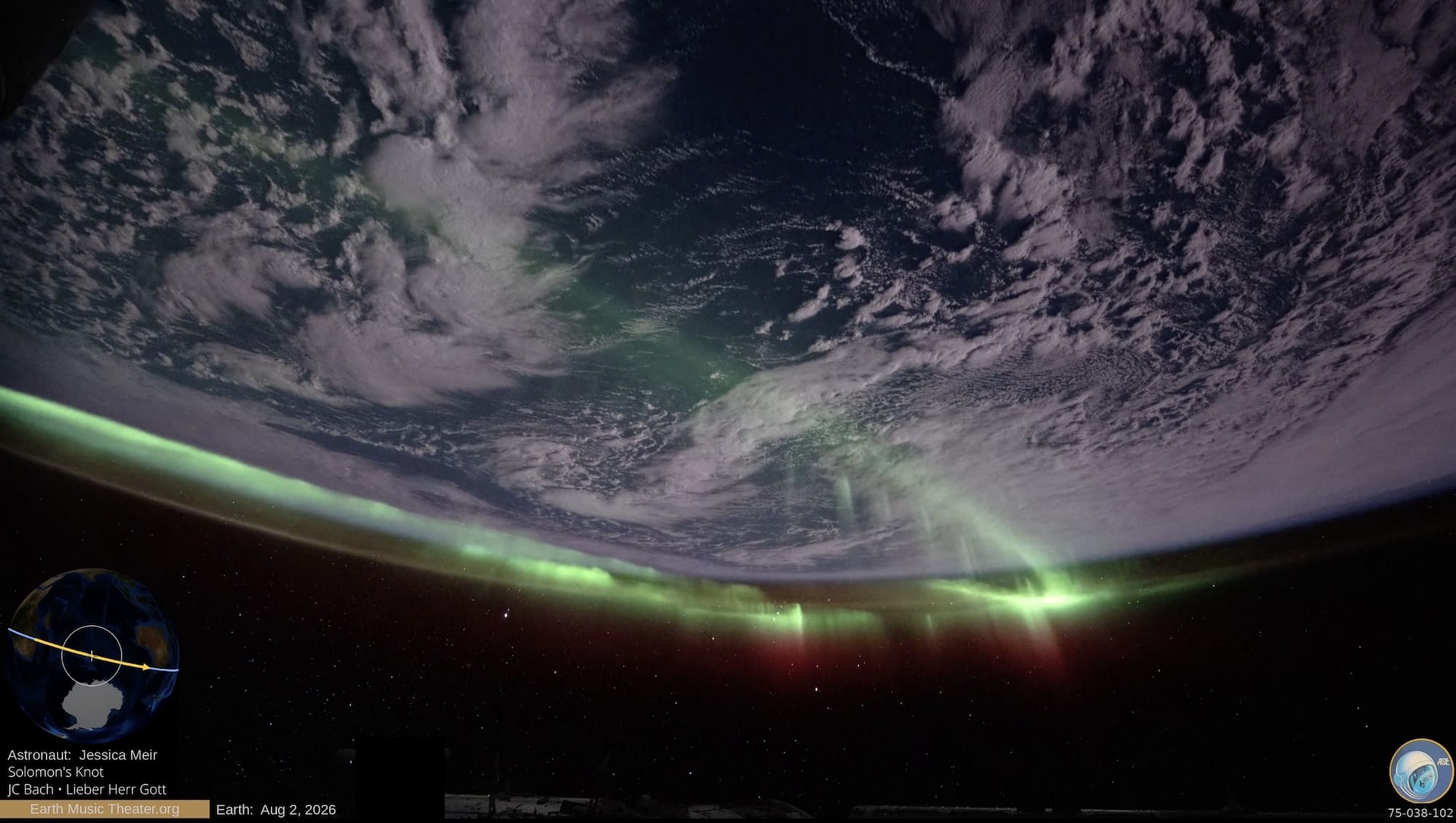 Classical Musicians Interpret Astronauts' Footage of the Planet for Earth Music Theater0
