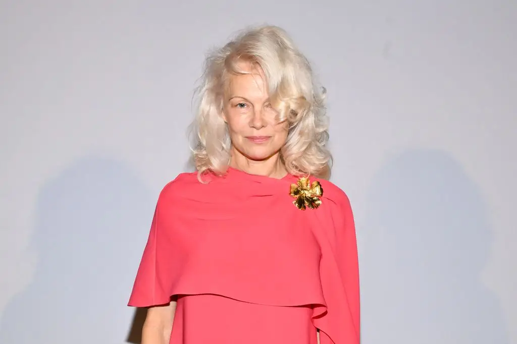 Pamela Anderson, 59, is a blonde bombshell in red at Venice Film Festival2