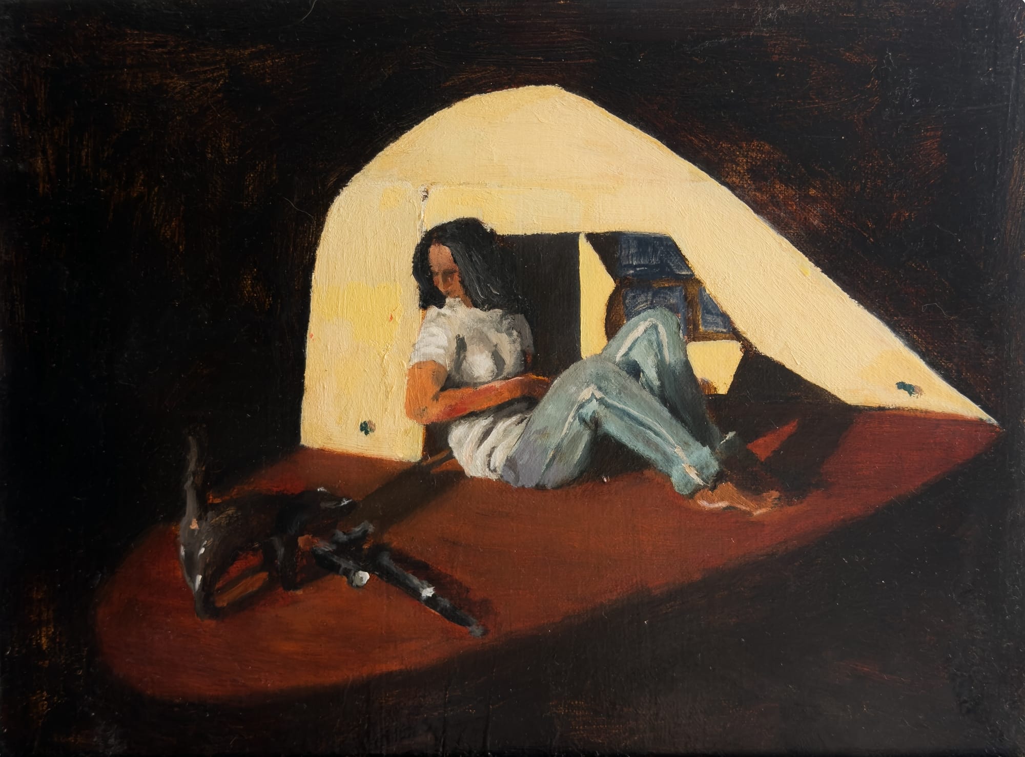 Contradiction and the Unknown Permeate Isaiah Lee's Imaginative Dollhouse Paintings3