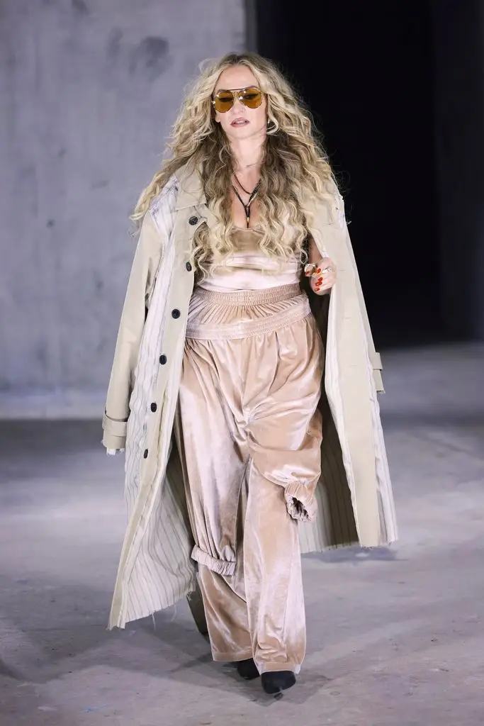 Sopranos star Drea de Matteo, 54, looks ageless as she walks the runway at OnlyFans fashion show1